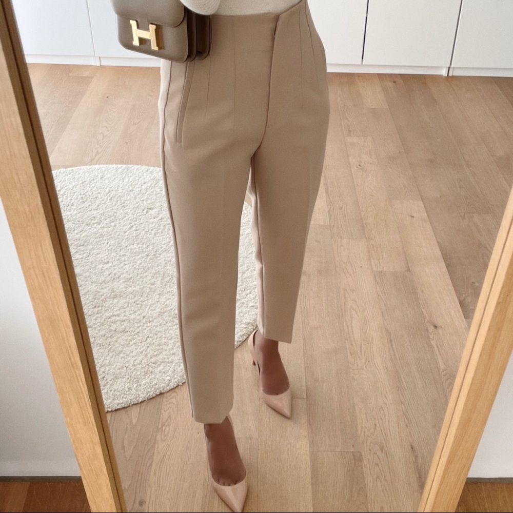 ZARA HIGH-WAISTED PANTS